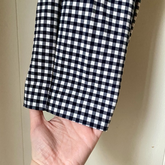 rag & bone Gingham Stretch Skinny Pants - Picture 4 of 8